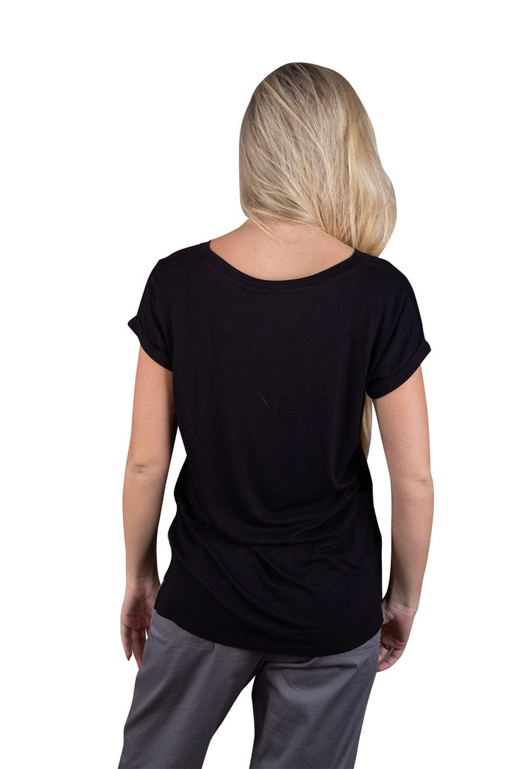 Portinka - Ladies V - Neck  S/S Tee Lizzard apparel