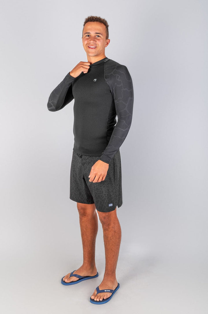 Radarr - Mens L/S Rashie Lizzard swimwear lycra