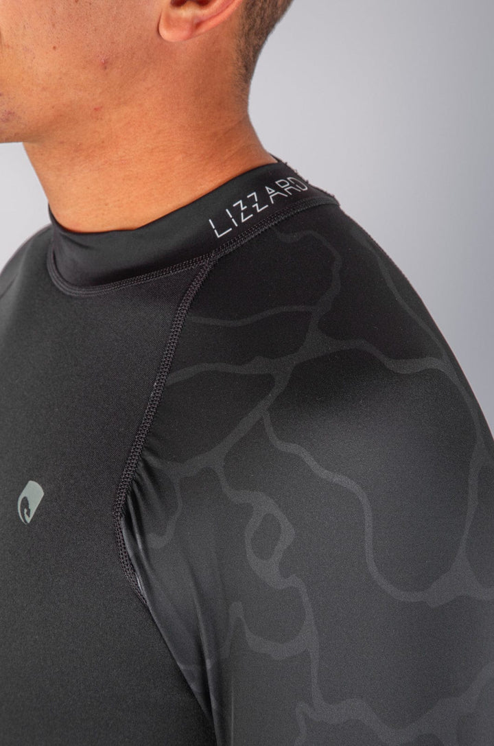 Radarr - Mens L/S Rashie Lizzard swimwear lycra