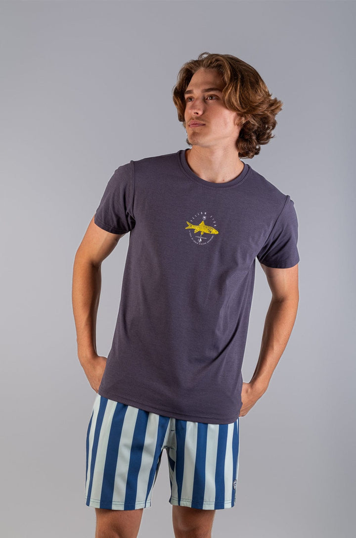 Ralston - Mens S/S Tee Lizzard apparel India Ink / S