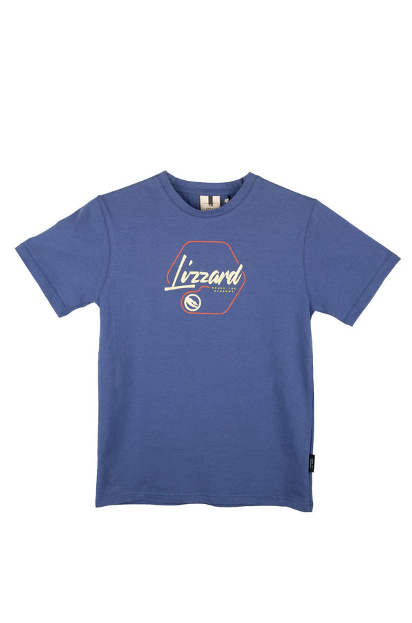 Rampur - Teen Boys S/S Tee Lizzard apparel Airforce Blue / 6/7