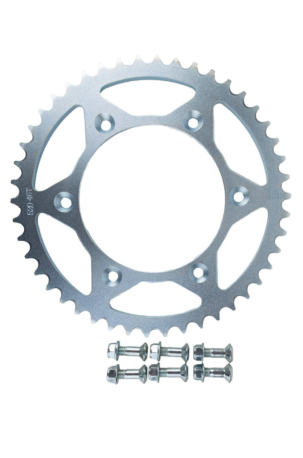 Rear Sprocket + Bolts Lizzard bike Rear Sprocket + Bolts / Qty