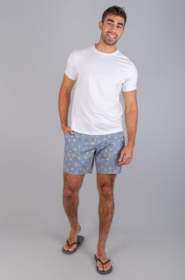 Roe - Mens Fixed Boardie Lizzard apparel Velt / 28