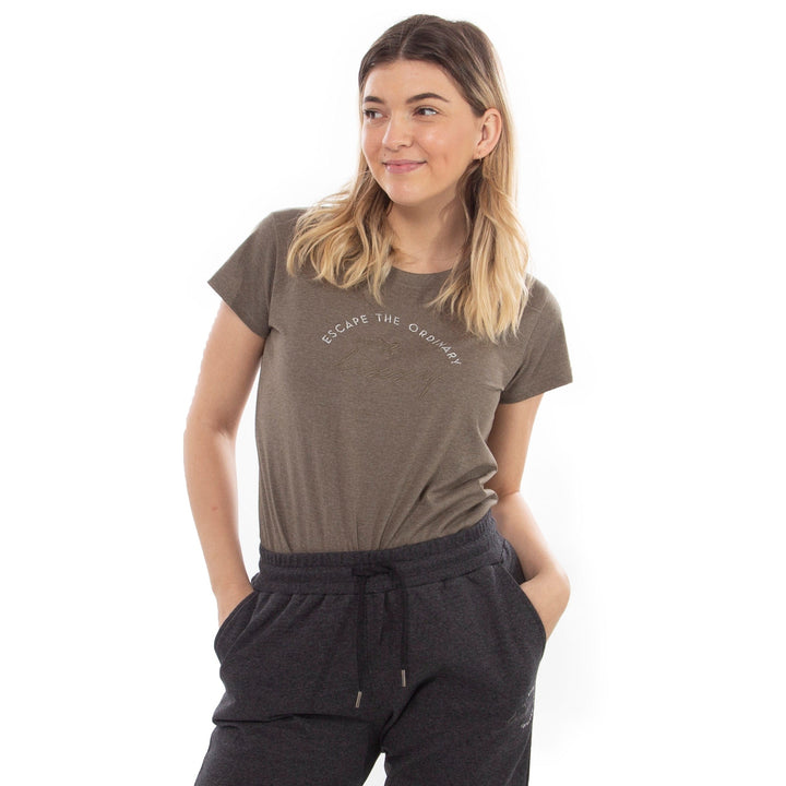 Ronel - Ladies Tee Lizzard apparel Olive / XS