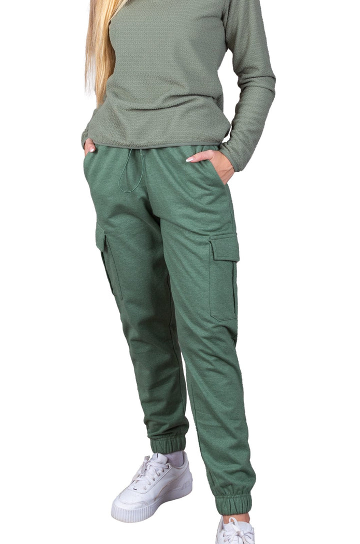 Rossini - Ladies Styled Trackpant Lizzard apparel Sea Spray Green / XS