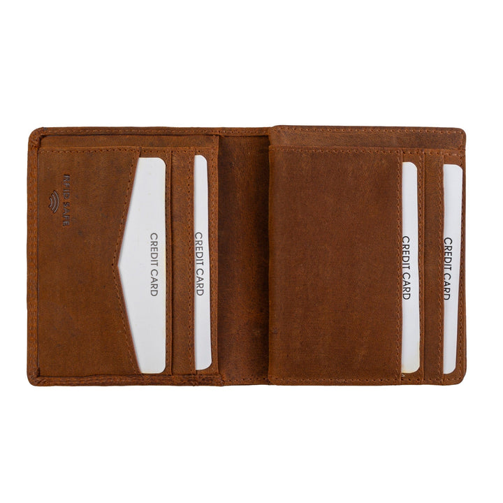 Russel 25 - Leather Wallet Lizzard accessories Faded Tan Brown / One Size