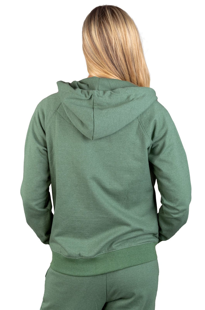 Sangria - Ladies Hooded Zip-Thru Lizzard apparel