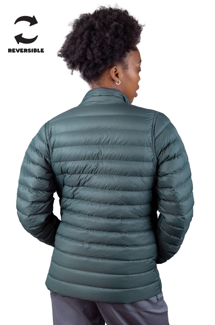 Saydee - Ladies Reversible Puffer Lizzard apparel