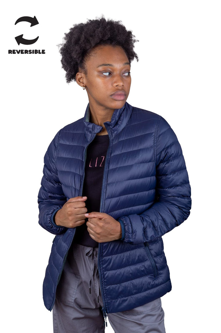 Saydee - Ladies Reversible Puffer Lizzard apparel