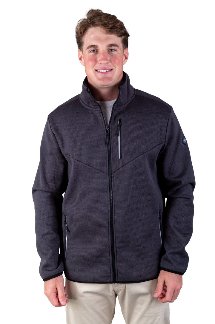 Sazerac- Mens Zip Thru Lizzard apparel