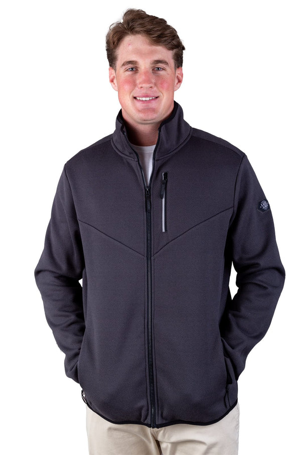 Sazerac- Mens Zip Thru Lizzard apparel