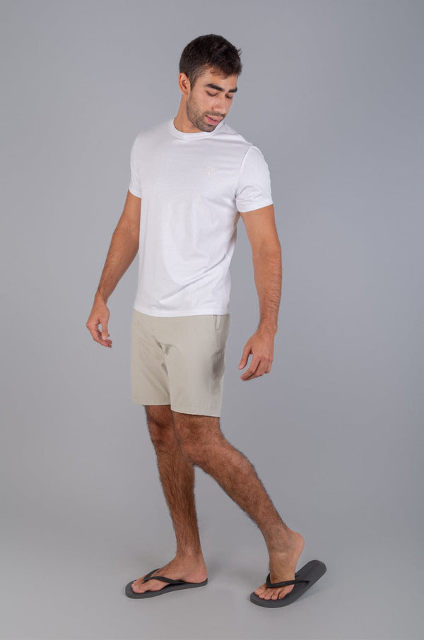 Seanno - Mens Hybrid Boardie Lizzard apparel Island Fossil / 28