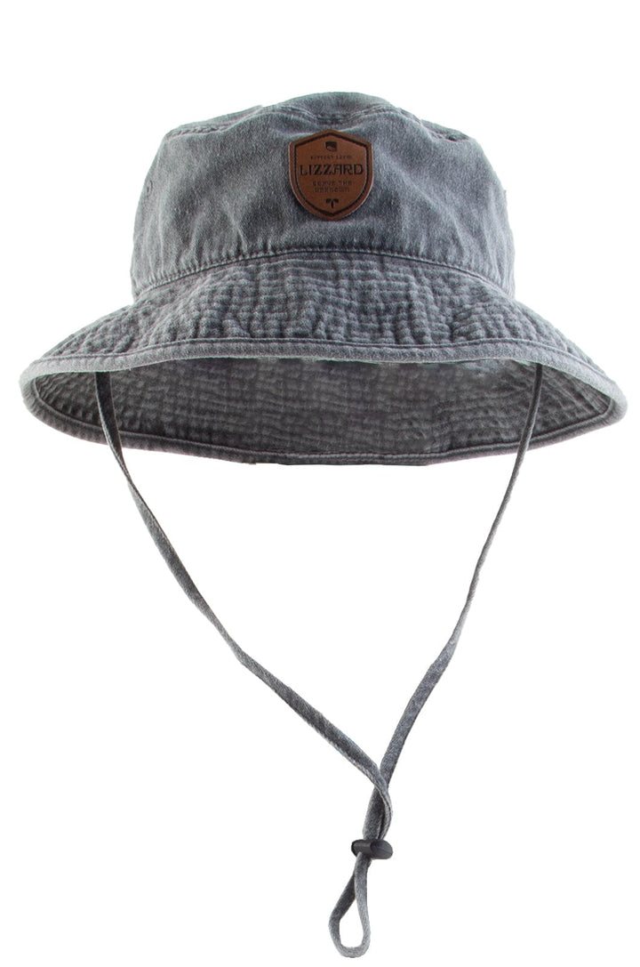 Shermie 24 - Mens Hat Lizzard accessories Charcoal / S