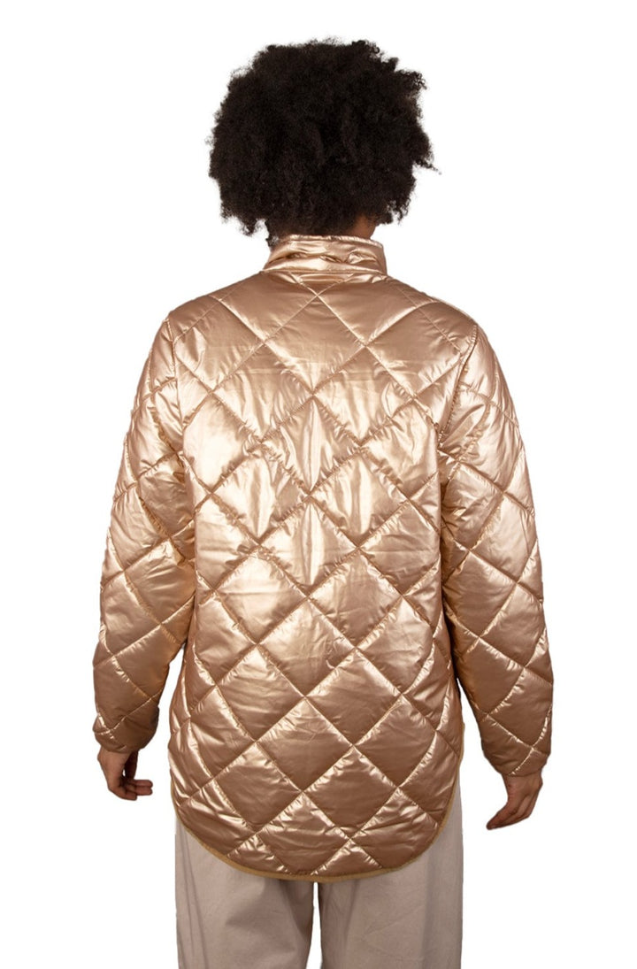 Sherrileah - Ladies Reversible Quilted Jacket Lizzard apparel