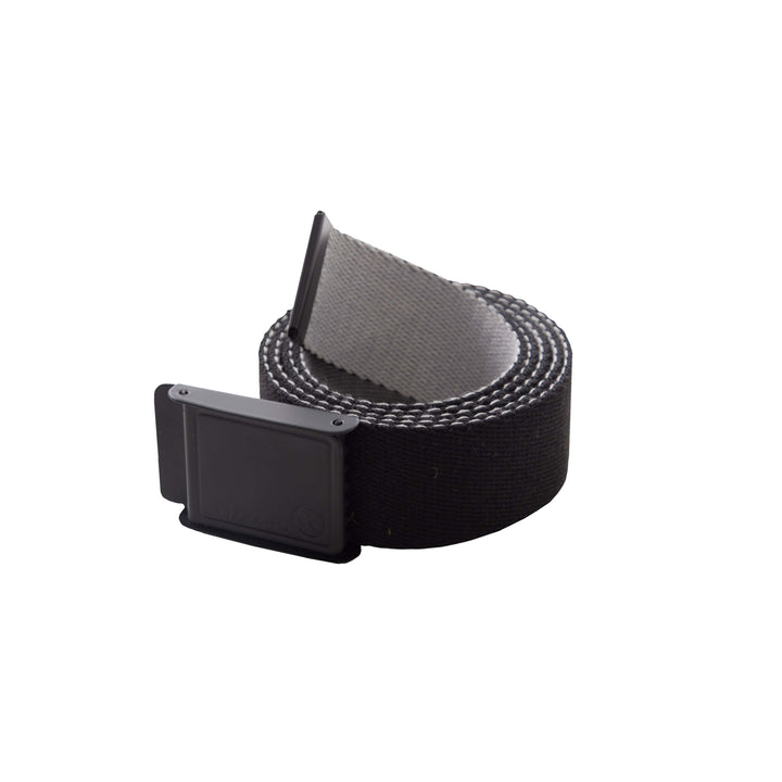 Silencer 25- Mens Webbing Belt Lizzard accessories Black/Grey / One Size