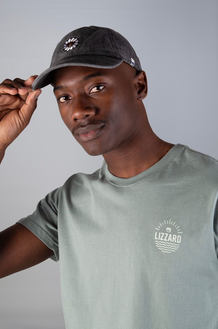 Sondrio - Mens Cap Lizzard accessories Charcoal / One Size