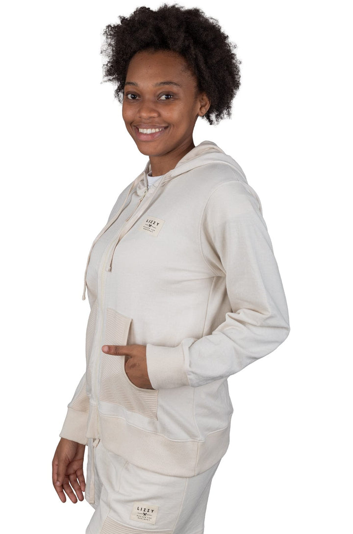 Sonti - Ladies Hooded Zip-Thru Lizzard apparel