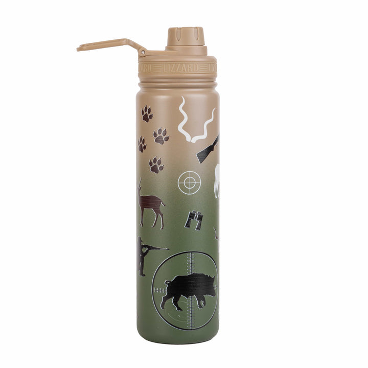 Speciality Lizzard Flasks Lizzard flask Hunting - Olive/Sand 650ml / One Size