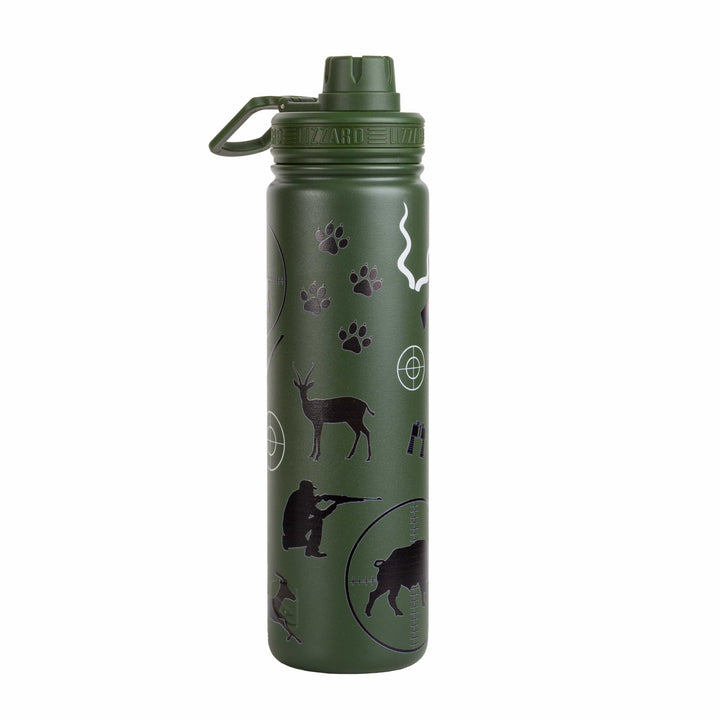 Speciality Lizzard Flasks Lizzard flask Hunting - Olive 650ml / One Size