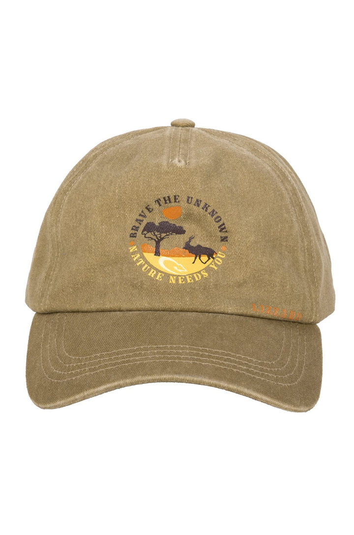 Sythe - Mens Cap Lizzard accessories Khaki / One Size