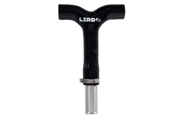 T - Frame Radiator Hose Lizzard bike Black / One Size