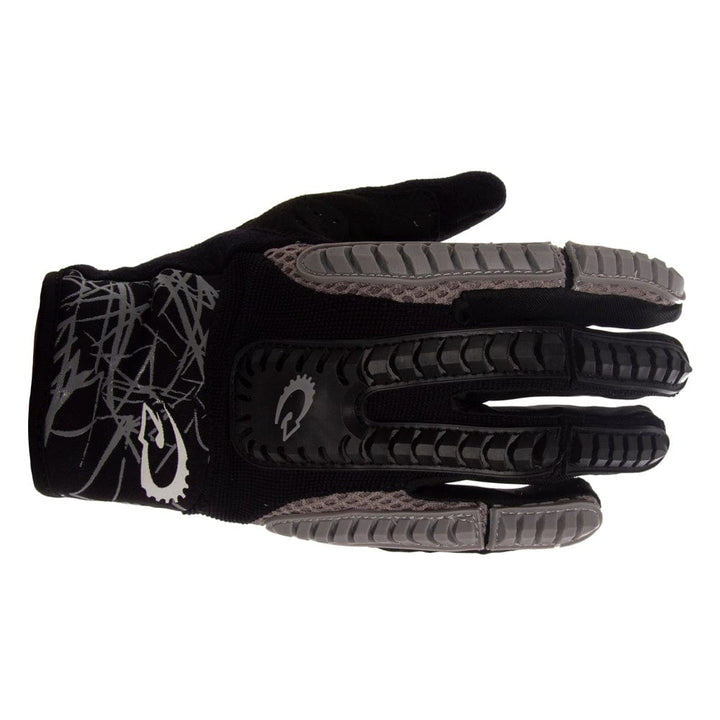 T-Rex - Long Finger Glove Lizzard bike Black/Grey / S