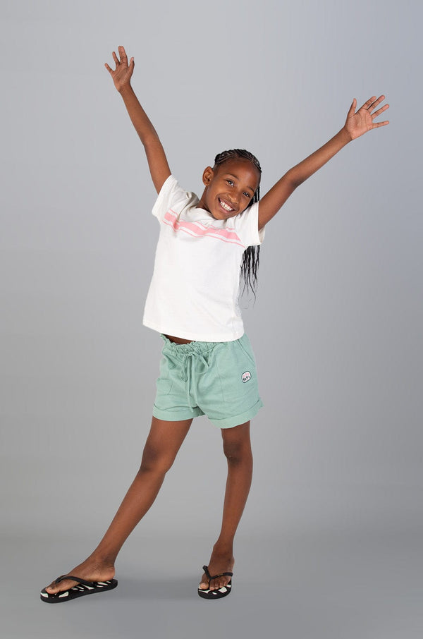 Talisee - Teen Girls Short Lizzard apparel Granite Green / 6/7