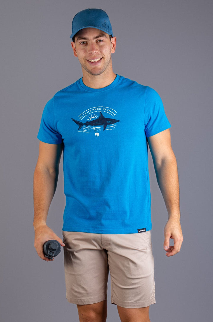 Talos - Mens S/S Tee Lizzard apparel Blue / XS