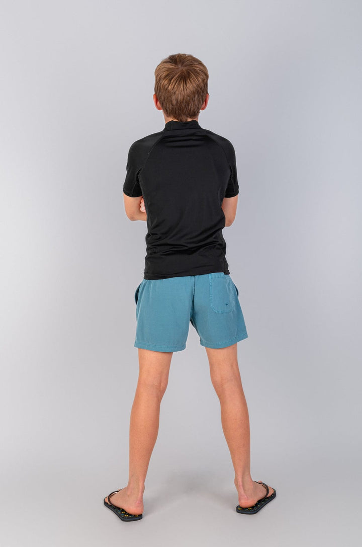 Tapir -  Teen Boys S/S Rashie Lizzard swimwear lycra