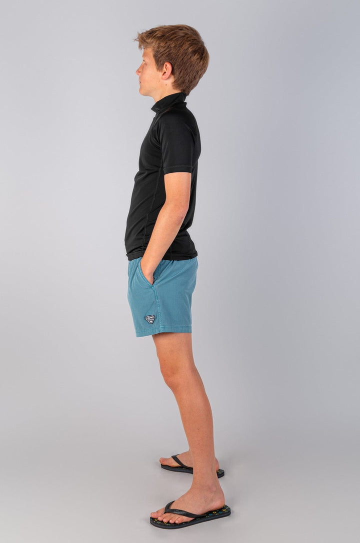 Tapir -  Teen Boys S/S Rashie Lizzard swimwear lycra
