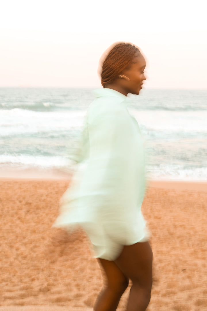 Tarica - Ladies L/S  Button Up Lizzard apparel