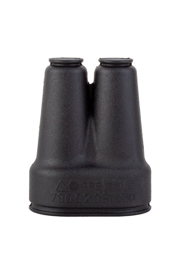 Throttle Housing Rubber Boot Lizzard bike Black / Qty