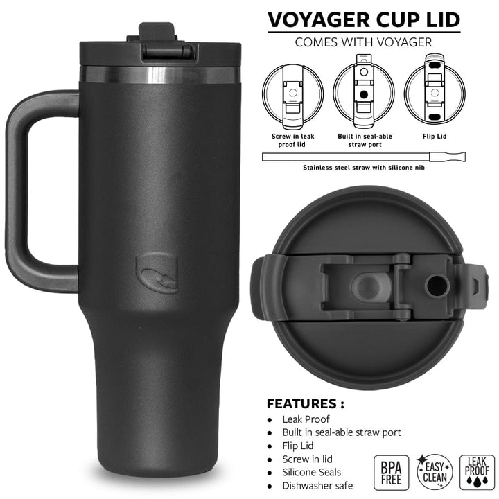 Voyager Cup 1200Ml Lead Free Lizzard flask