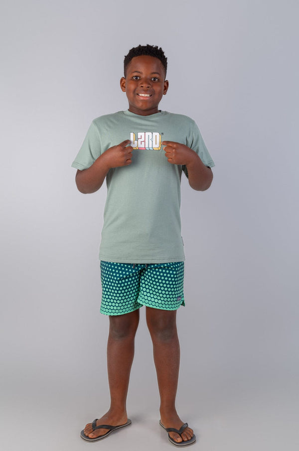 Wad -  Teen Boys S/S Tee Lizzard apparel Lily Pad / 6/7