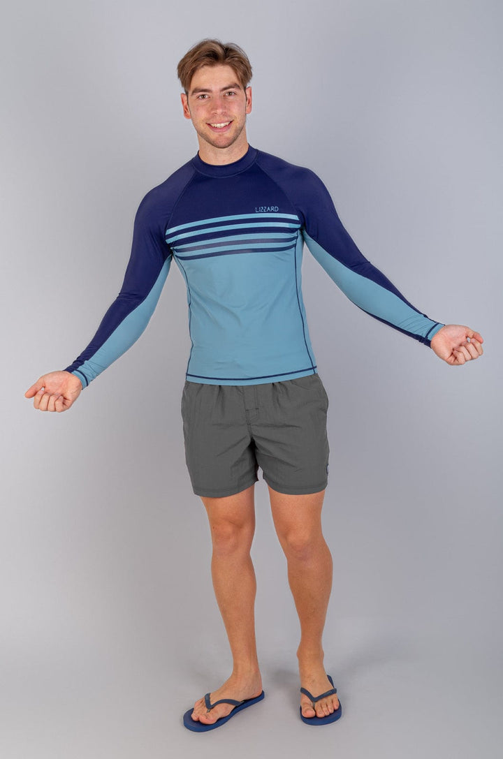 Wadler - Mens L/S Rashie Lizzard swimwear lycra