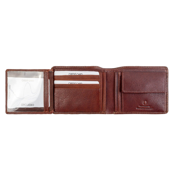 Wallen 25 - Leather Wallet Lizzard accessories Chocolate Brown / One Size