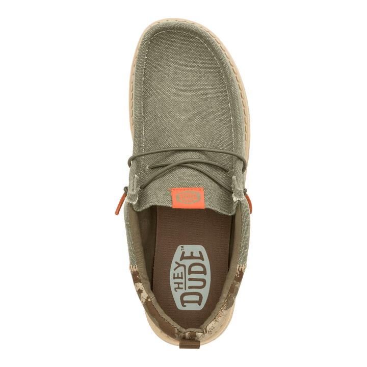 Wally Funk Hunt Camo Hey Dude footwear