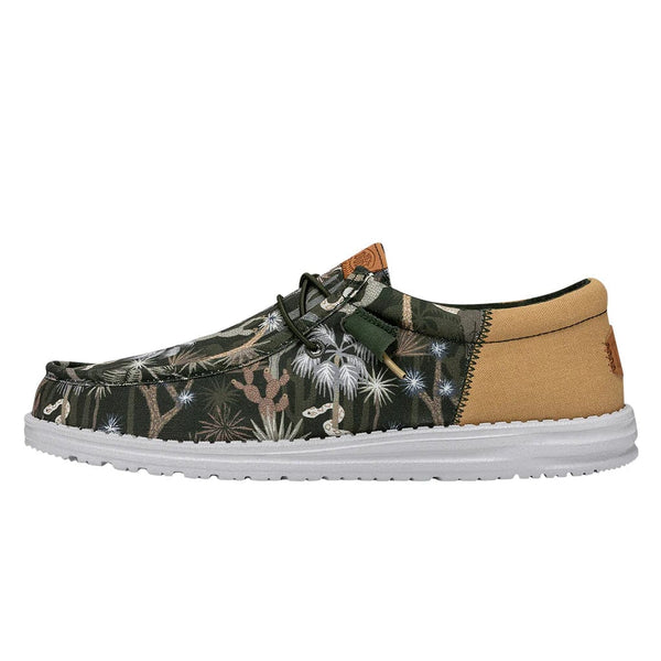 Wally Funk - Oasis Hey Dude footwear Green / UK8