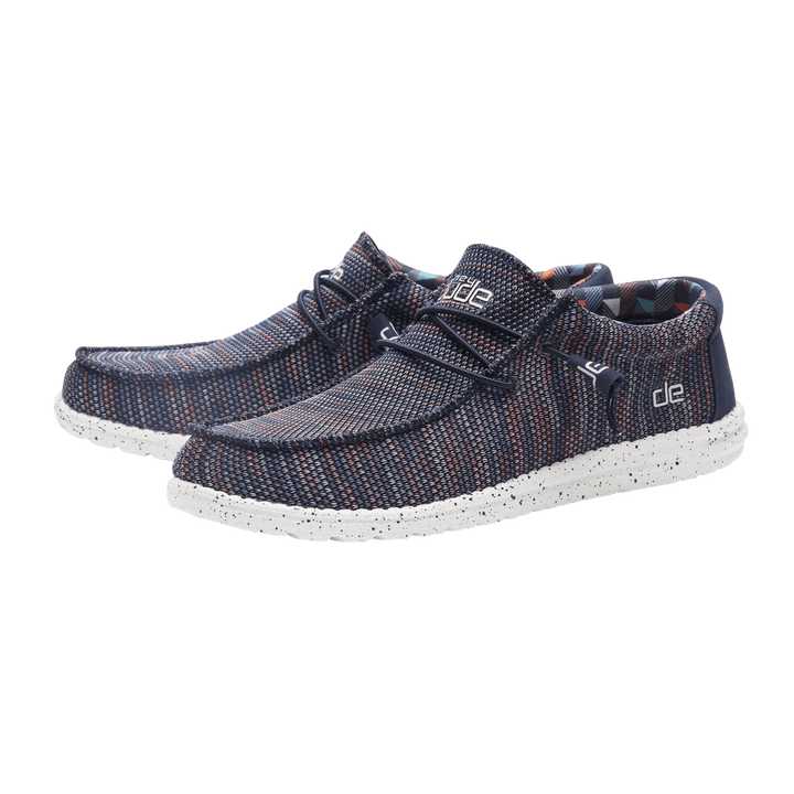 Wally Sox - Blue/Orange Hey Dude footwear