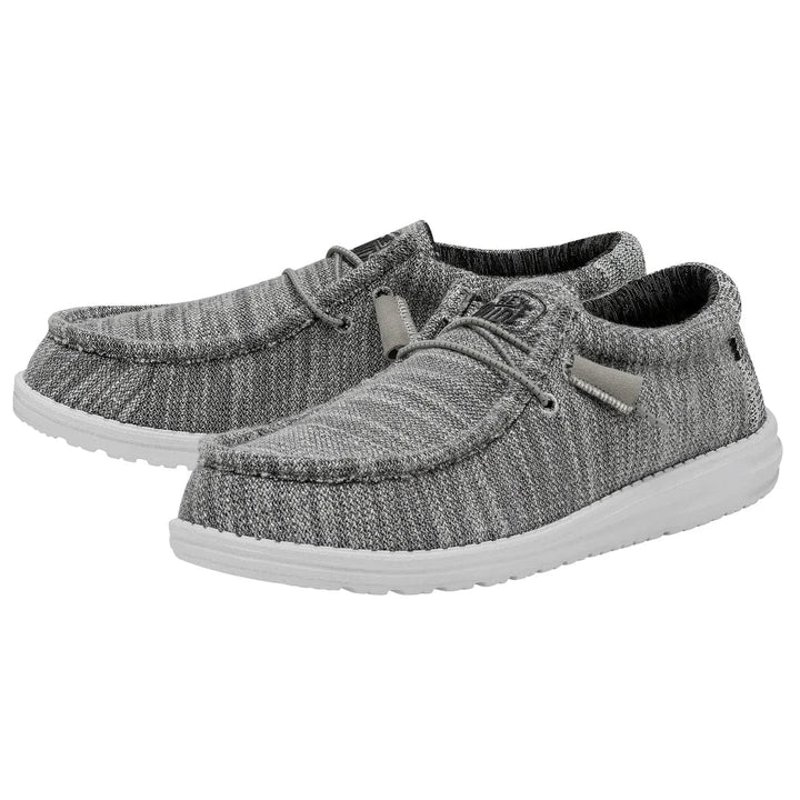 Wally Stretch Mix - Granite Hey Dude footwear