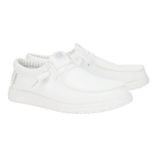 Wally Stretch Sox White Hey Dude footwear