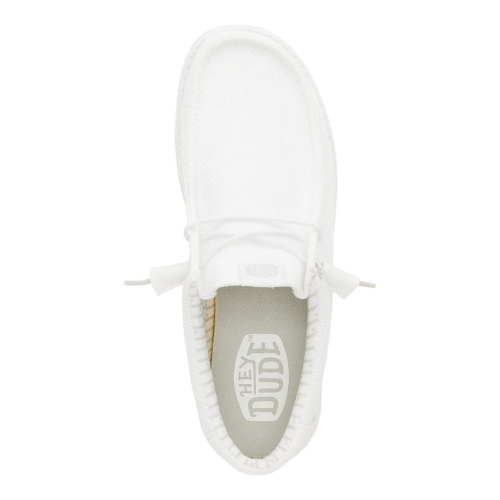 Wally Stretch Sox White Hey Dude footwear