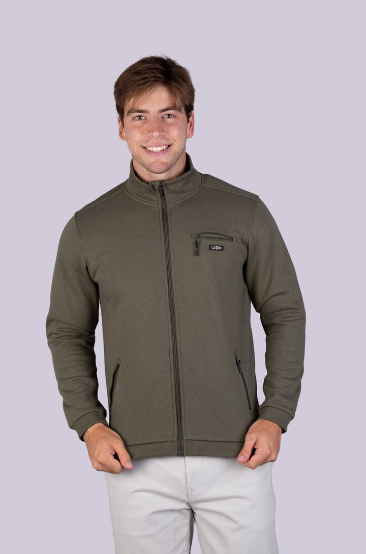 Wargo - Mens Zip Thru Lizzard apparel