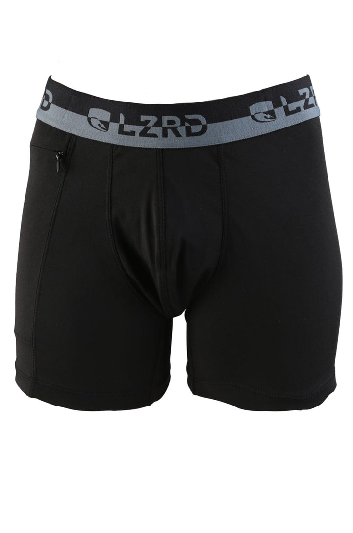 Welder Pocket - Mens Boxer Briefs Lizzard apparel Black / XS