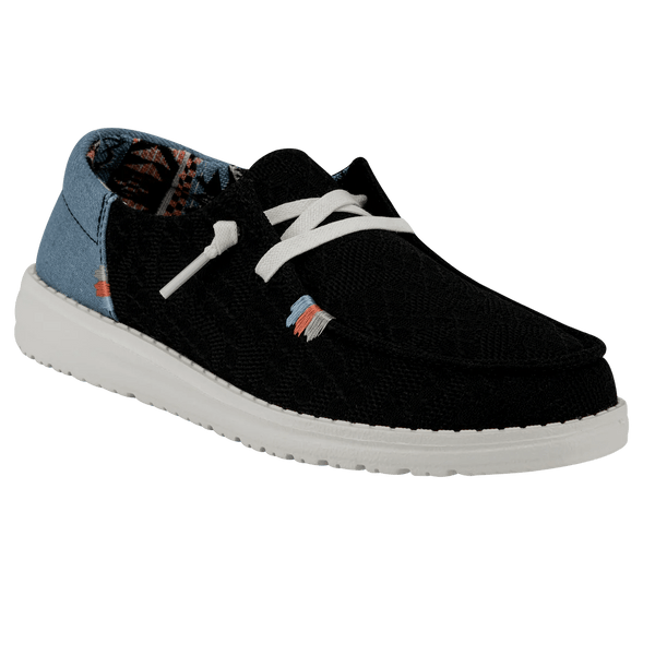 Wendy Boho Black Hey Dude footwear