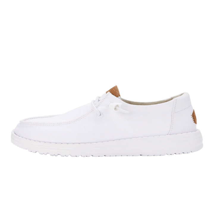 Wendy Canvas White Hey Dude footwear White / UK5