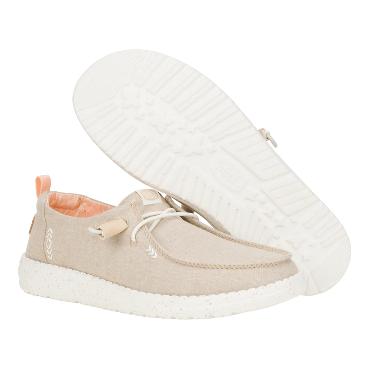 Wendy Chambray Tan Hey Dude footwear Tan / UK3