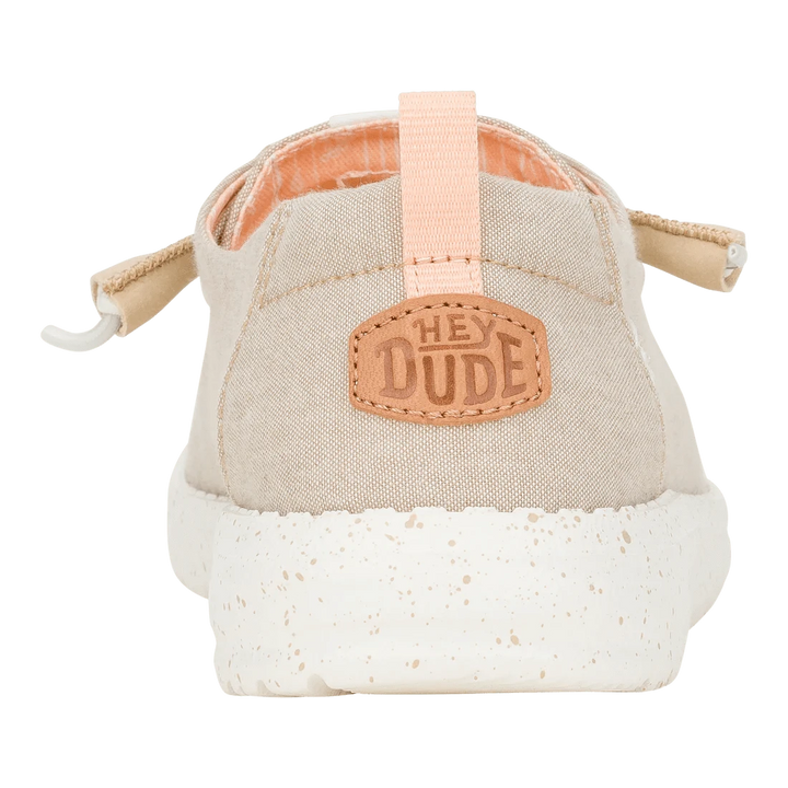 Wendy Chambray Tan Hey Dude footwear
