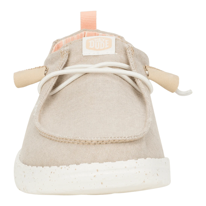 Wendy Chambray Tan Hey Dude footwear