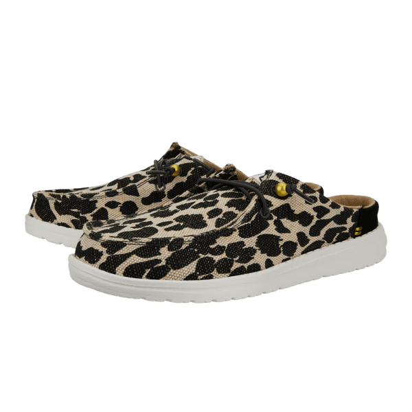 Wendy Slip Classic Leopard Hey Dude footwear